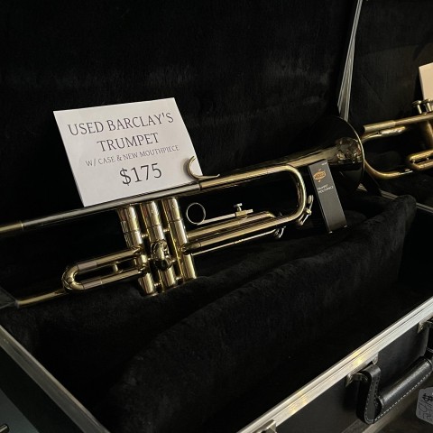 Used Barclay Trumpet w /case